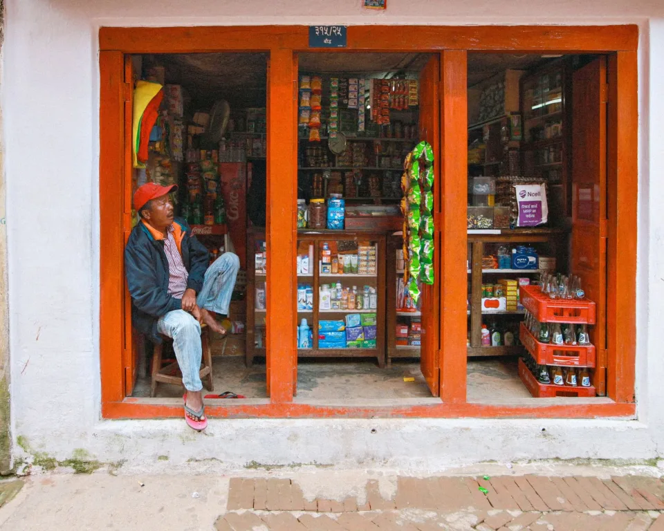 Kệ gạo và gia vị